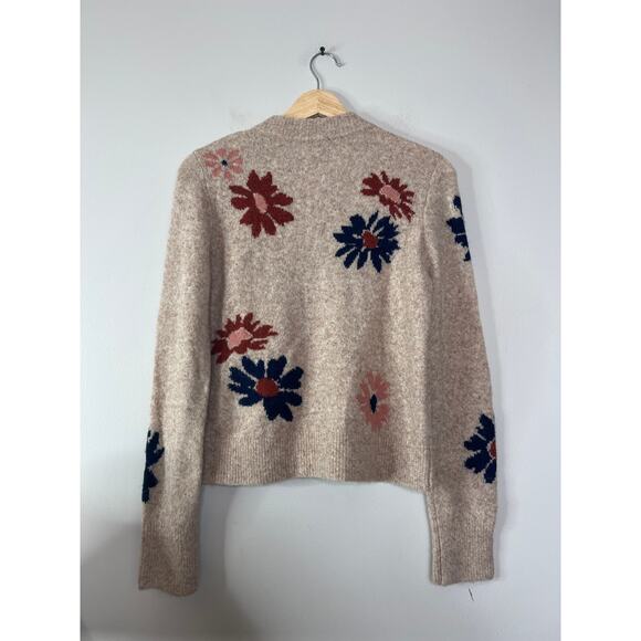 NEW Rails Millie Cardigan Wool Blend Button Front Sweater Mauve Meadow Size: XS - Picture 6 of 7